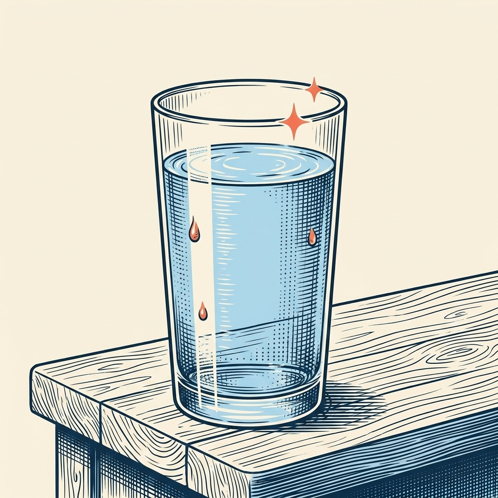 A glass of clean water — Dipper Water Co.